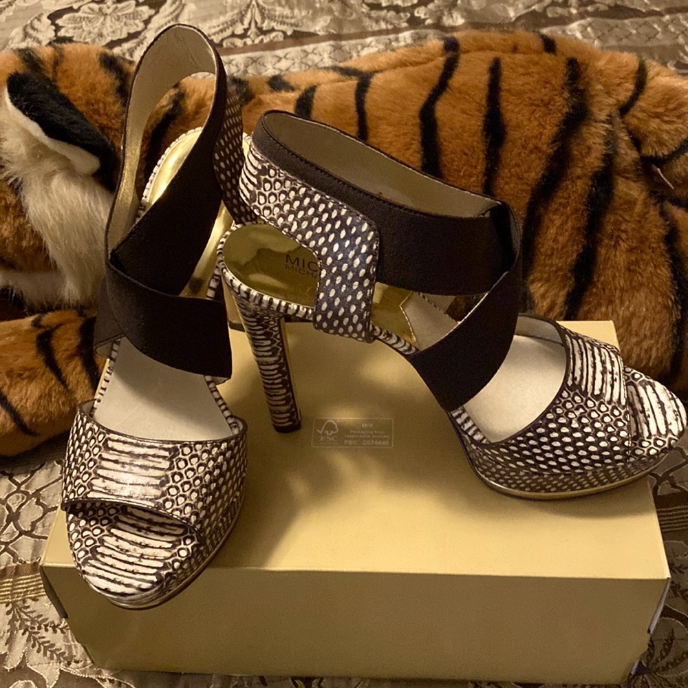 Michael Kors heels with platform size 9